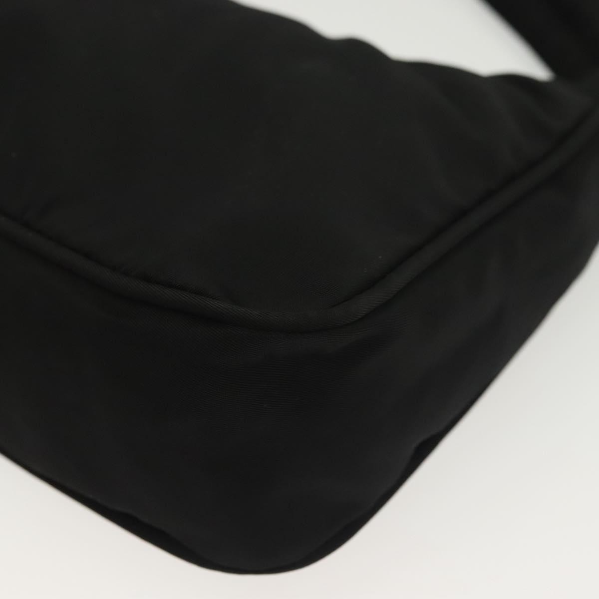 Prada Hobo Tessuto, BLACK, NYLON, Handbag