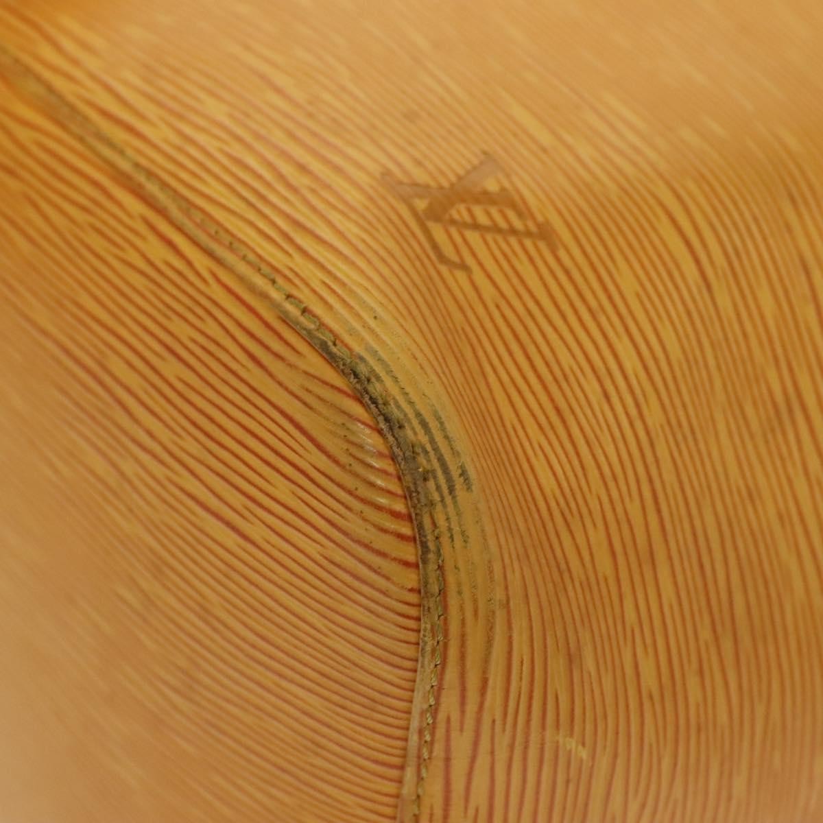 Louis Vuitton Petit Noe Handbag Epi Leather, YELLOW, LEATHER, Handbag