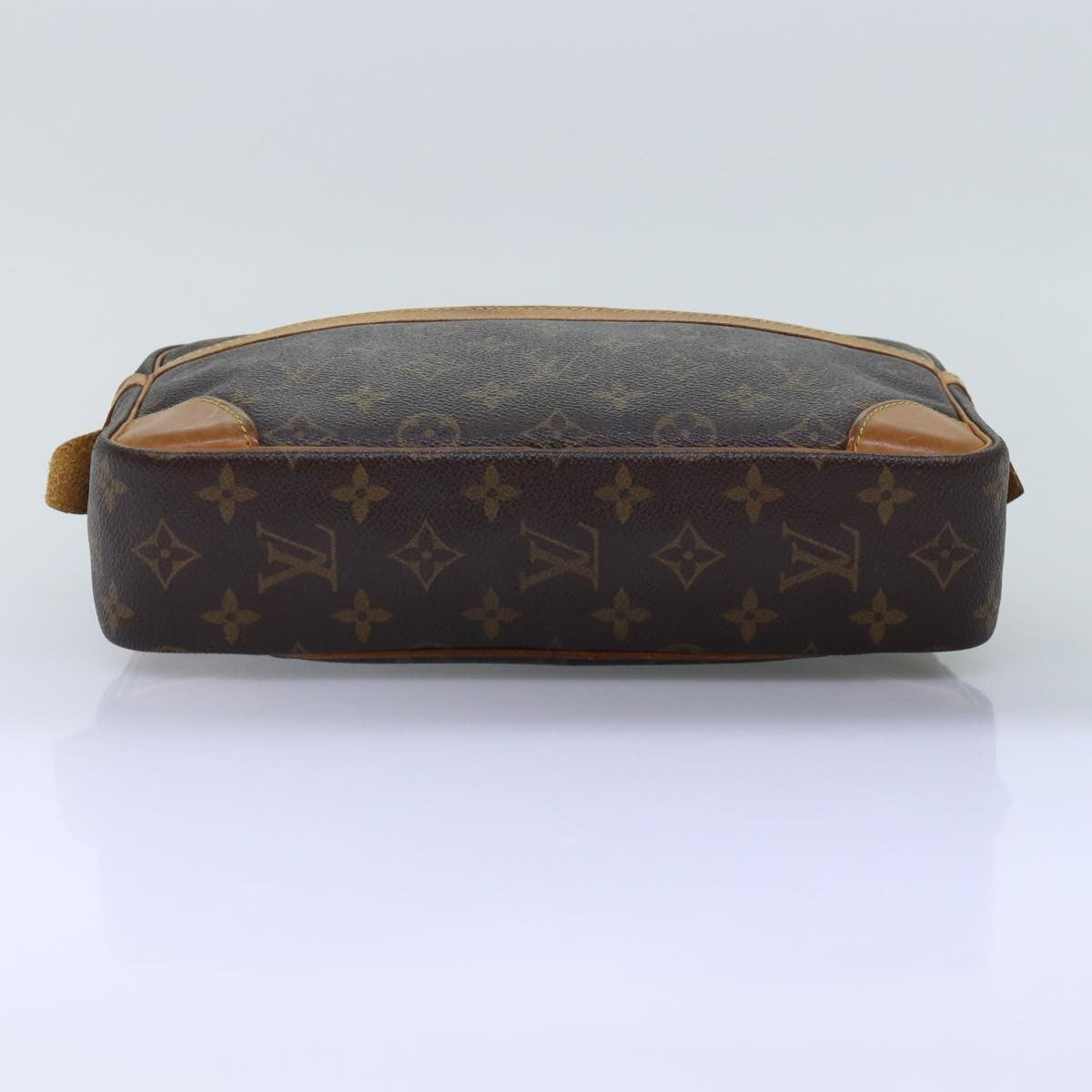 Louis Vuitton Compiegne Canvas, BROWN, CANVAS, Clutche & pouche