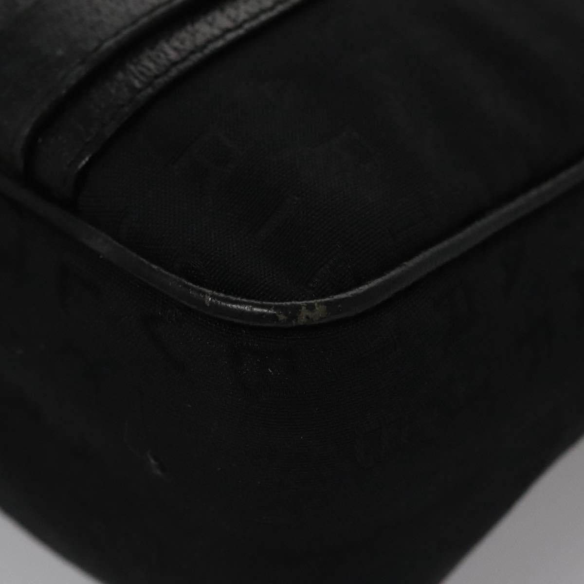 Bvlgari B.Zero1 Logomania Bag Canvas with Leather, BLACK, CANVAS, Handbag