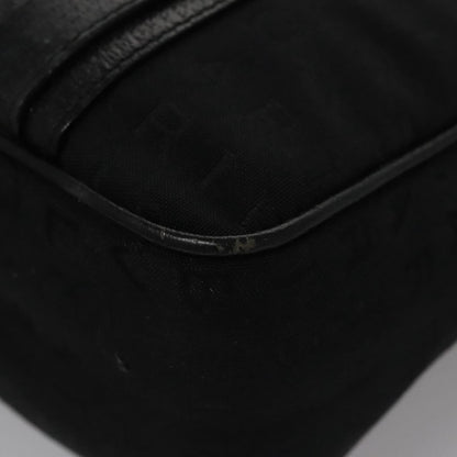 Bvlgari B.Zero1 Logomania Bag Canvas with Leather, BLACK, CANVAS, Handbag