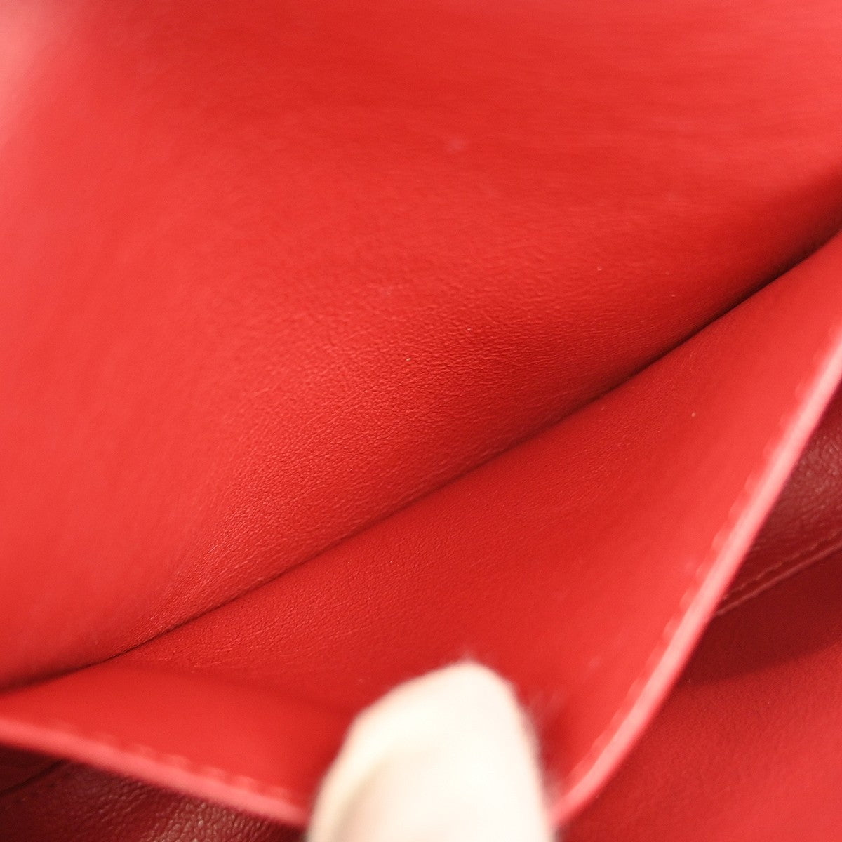 Celine Tassels Bag Leather, RED, LEATHER, Shoulder bag