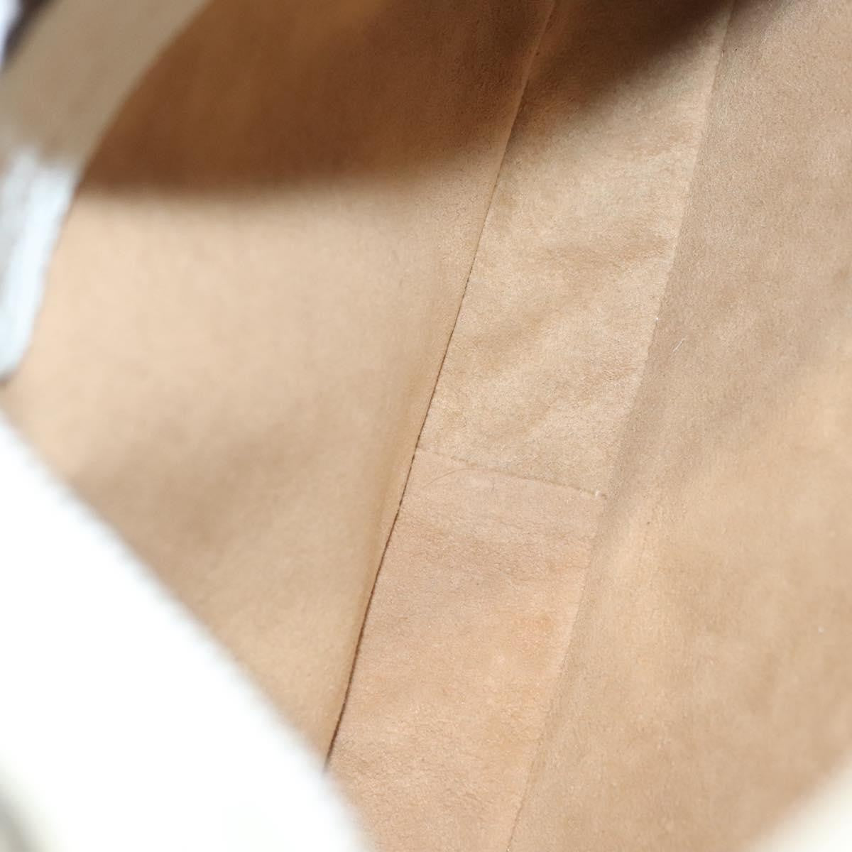 Salvatore Ferragamo Vintage Vara Hobo Leather, WHITE, LEATHER, Shoulder bag