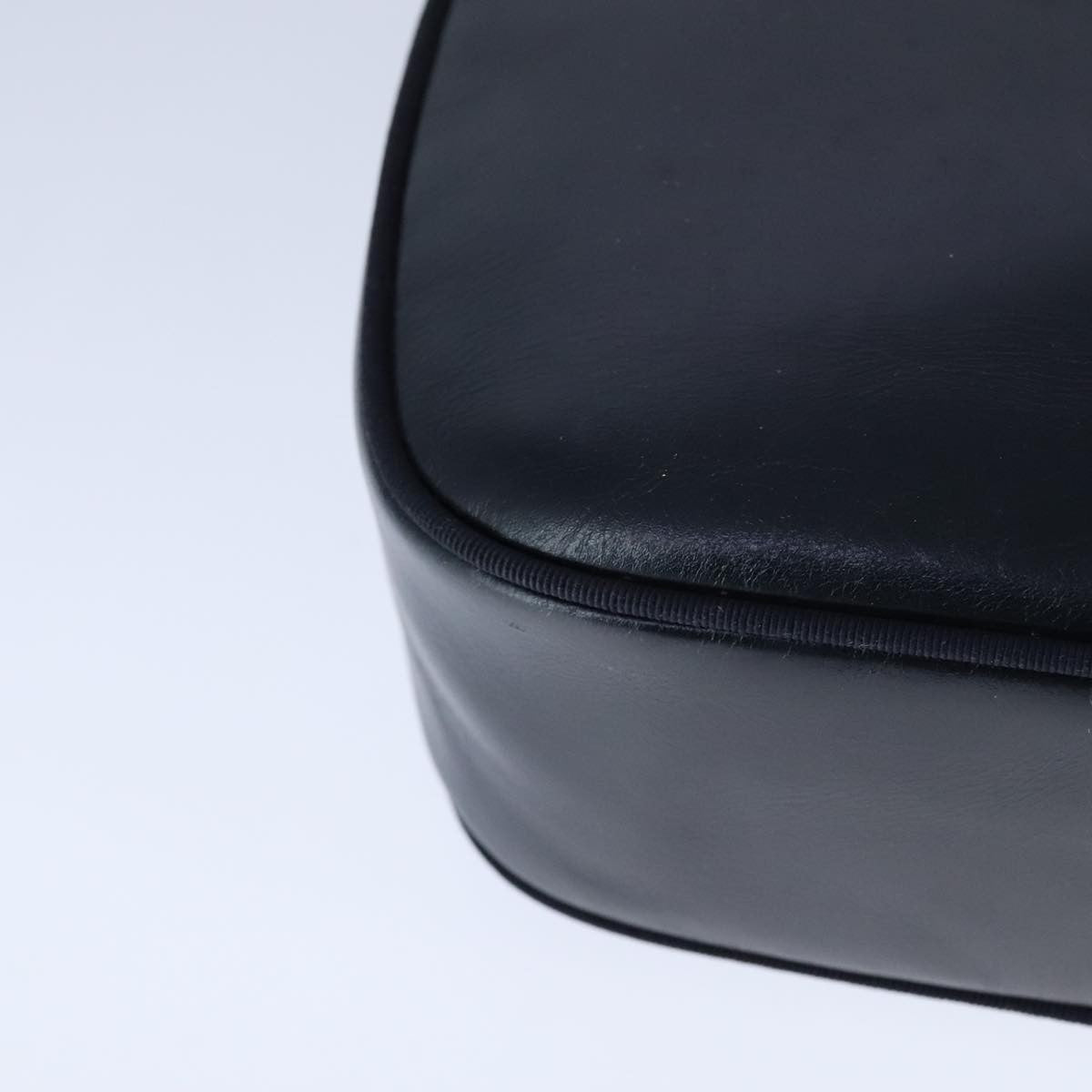 Salvatore Ferragamo Vala Shoulder Bag Leather, NAVY, LEATHER, Shoulder bag