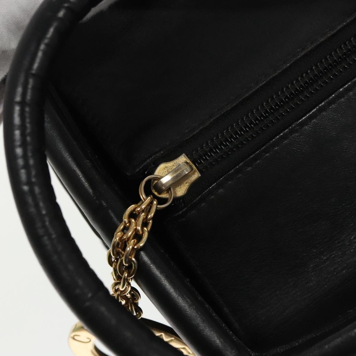 Celine Handbag Nylon, BLACK, NYLON, Handbag