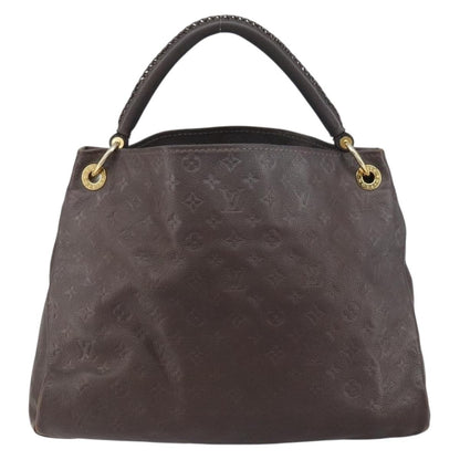 Louis Vuitton Artsy Handbag Monogram Empreinte Leather, BROWN, LEATHER, Handbag
