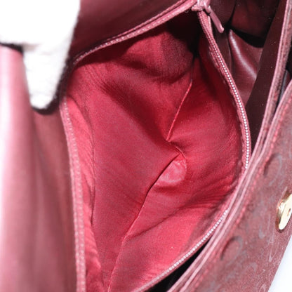 Celine C Sulky Shoulder bag Canvas, RED, CANVAS, Shoulder bag