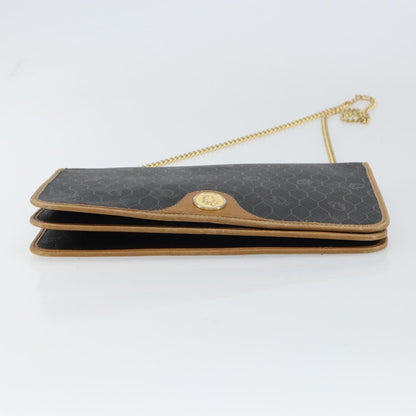 Christian Dior Vintage honeycomb clutch Canvas, BLACK, CANVAS, Clutche & pouche