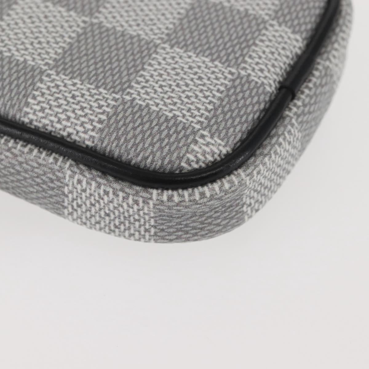 Louis Vuitton Modular Pouch Limited Edition Damier Graphite 3D, GRAY, CANVAS, Clutche & pouche