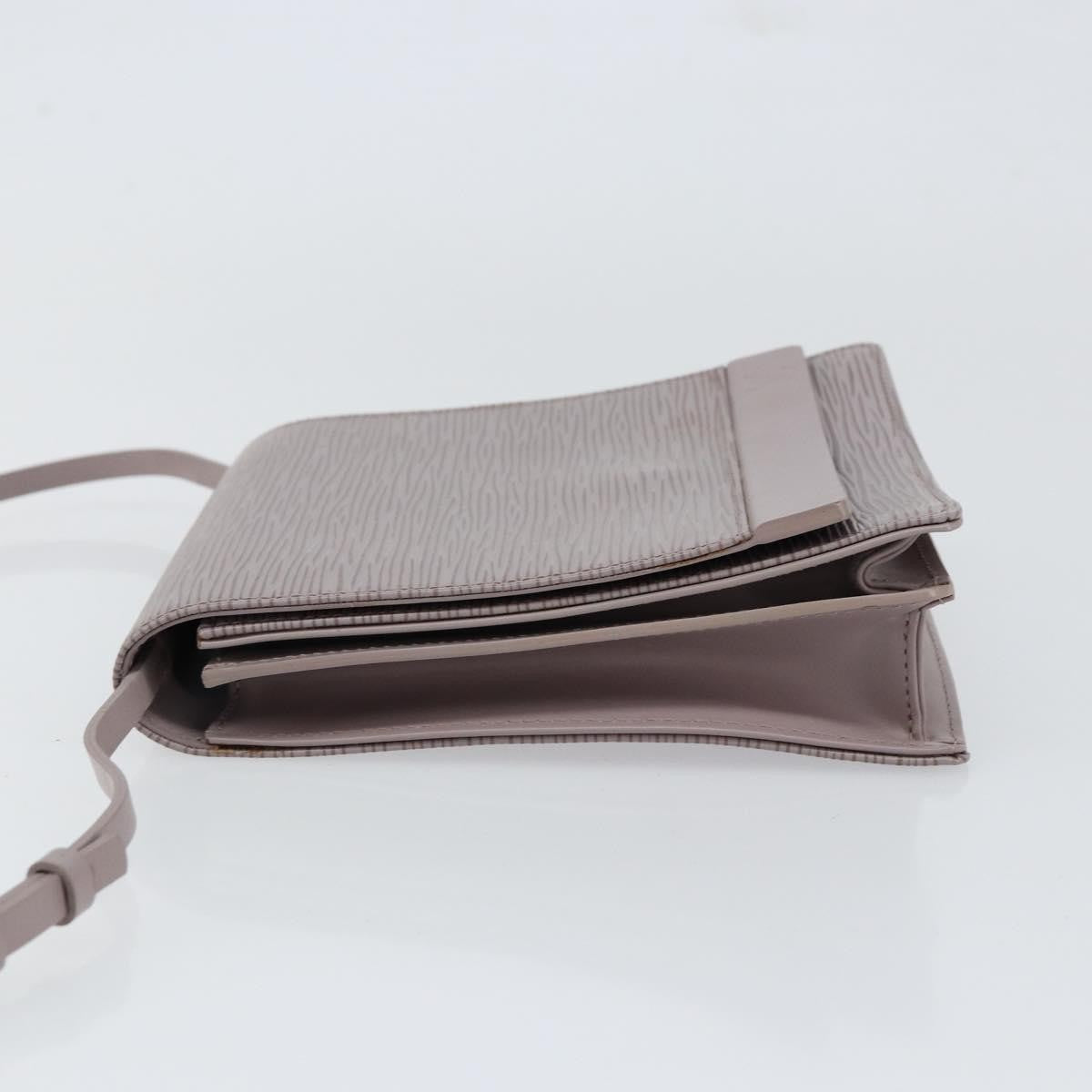 Louis Vuitton Biarritz Shoulder Bag Epi Leather, Purple, Leather, Clutch