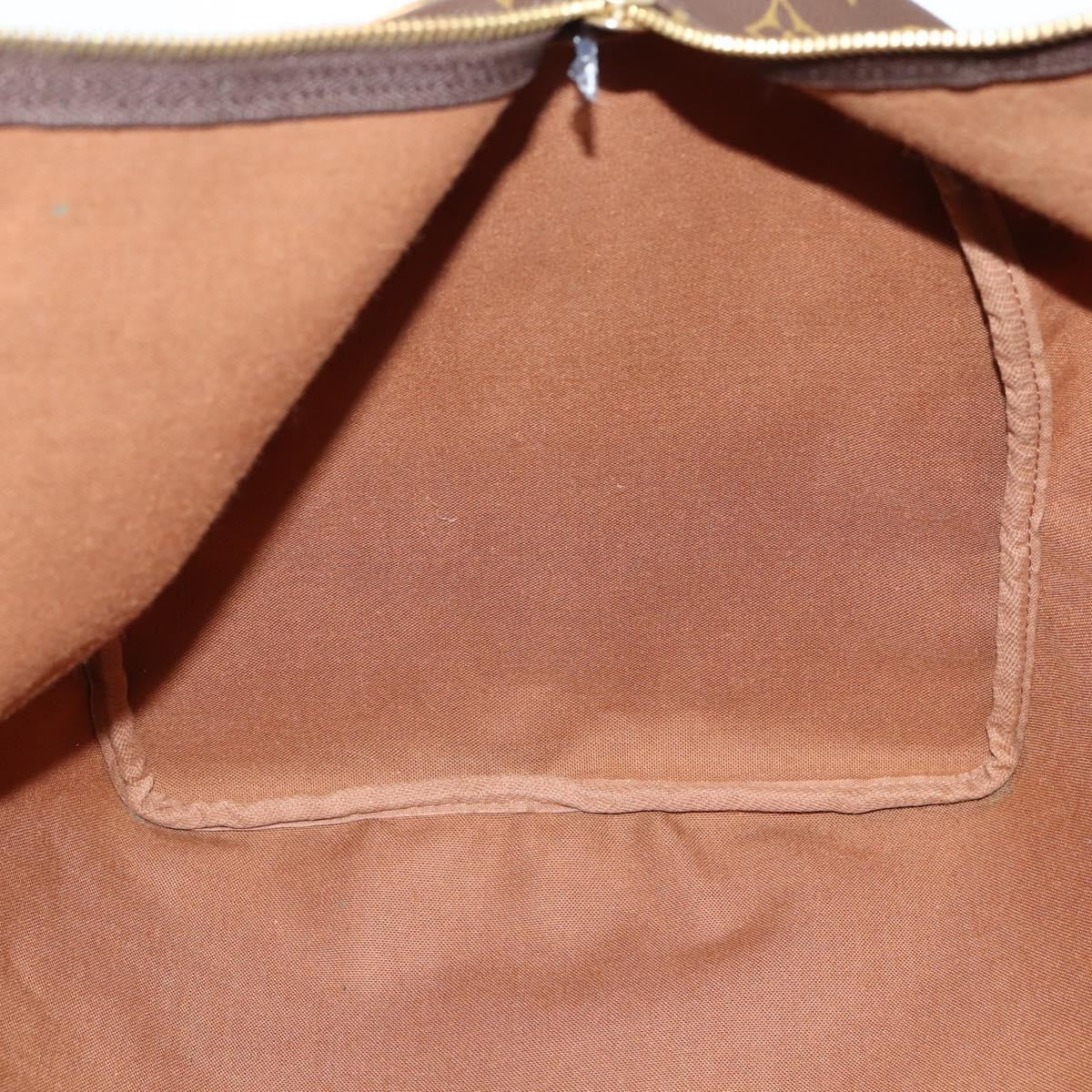 Louis Vuitton Keepall Bag Monogram Canvas, BROWN, CANVAS, Travel bag