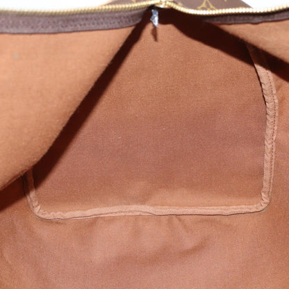 Louis Vuitton Keepall Bag Monogram Canvas, BROWN, CANVAS, Travel bag