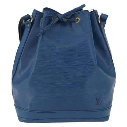 Louis Vuitton Petit Noe NM Handbag Epi Leather, BLUE, LEATHER, Shoulder bag