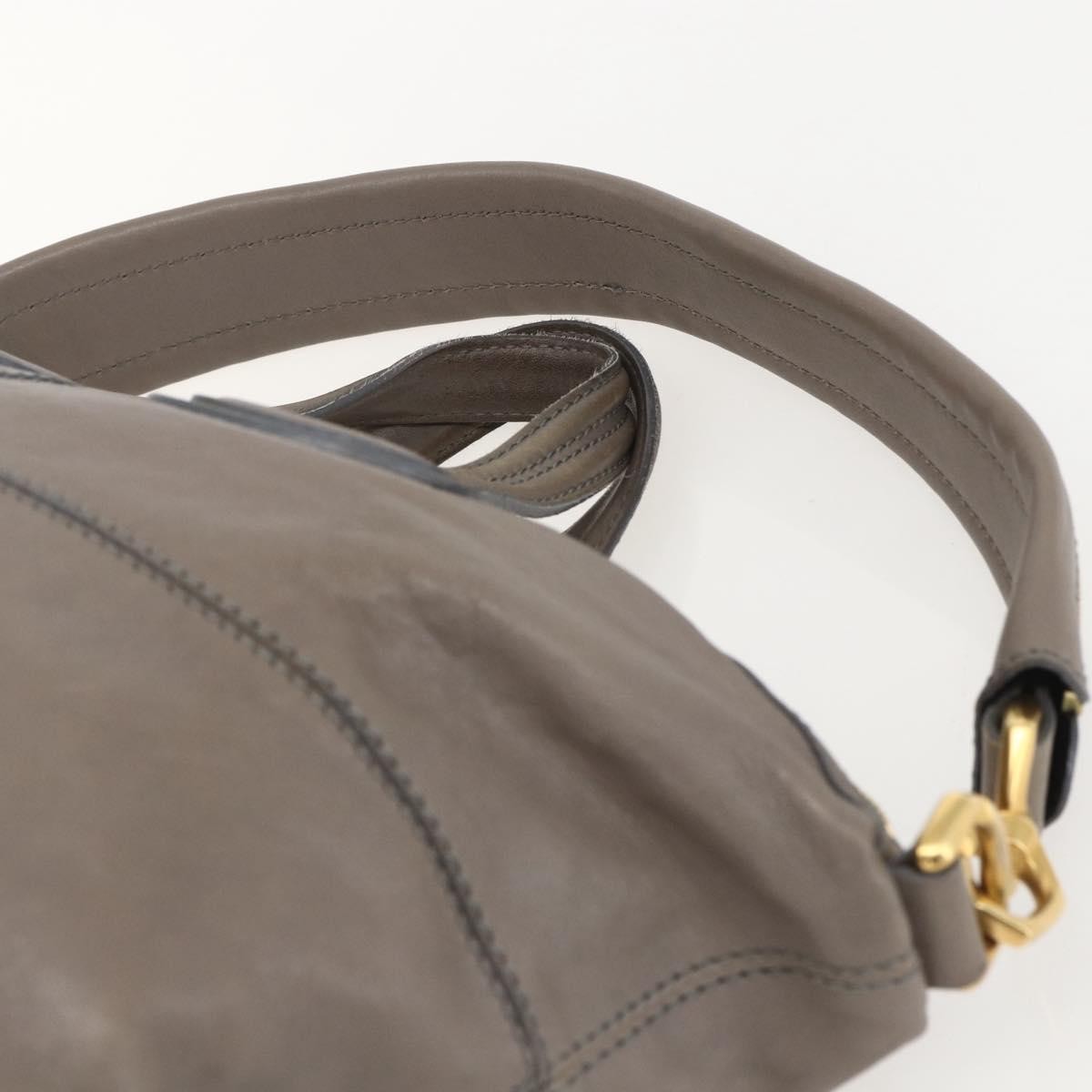 Givenchy Nightingale Satchel Leather, GRAY, LEATHER, Handbag