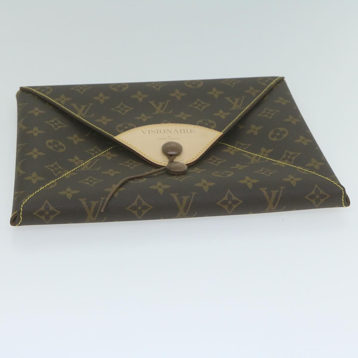Louis Vuitton Porte-documents Visionaire Monogram Canvas, BROWN, CANVAS, Briefcase