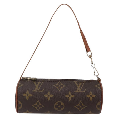 Louis Vuitton Papillon Pochette Monogram Canvas, BROWN, CANVAS, Handbag