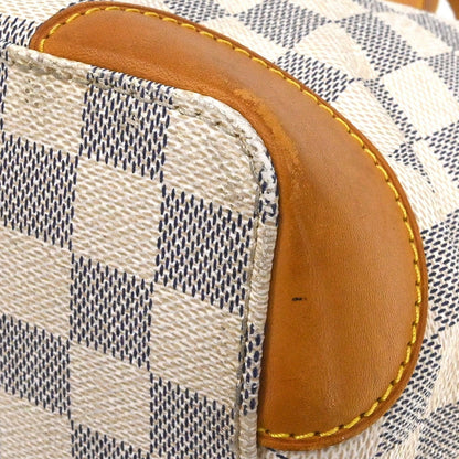 Louis Vuitton Hampstead Handbag Damier, White, Canvas, Tote Bag