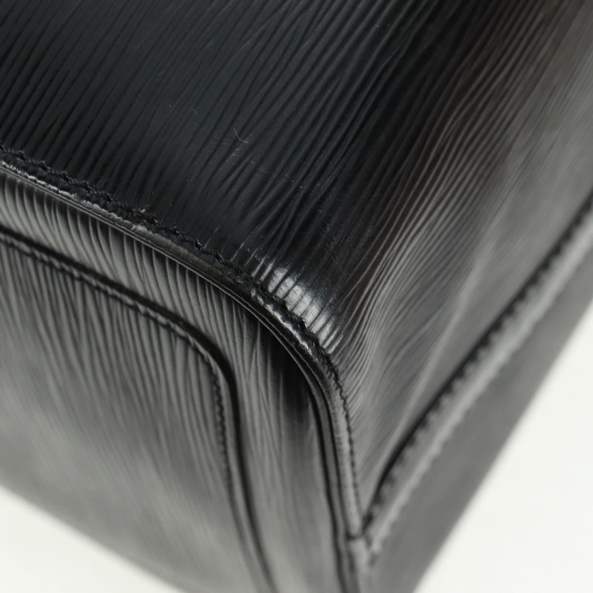 Louis Vuitton Speedy Handbag Epi Leather, BLACK, LEATHER, Handbag