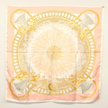 Hermes Carré 90 Silk multicolor, PINK, SILK, Scarve & shawl