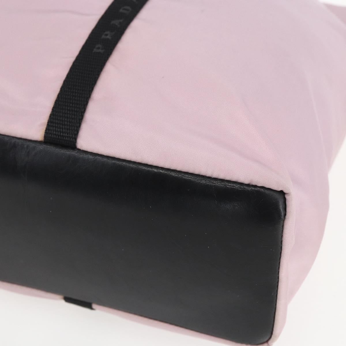 Prada Vintage Tote Tessuto, PINK, NYLON, Tote bag