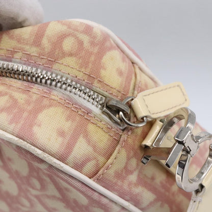 Christian Dior Vintage Crossbody Bag Diorissimo Canvas, PINK, CANVAS, Shoulder bag