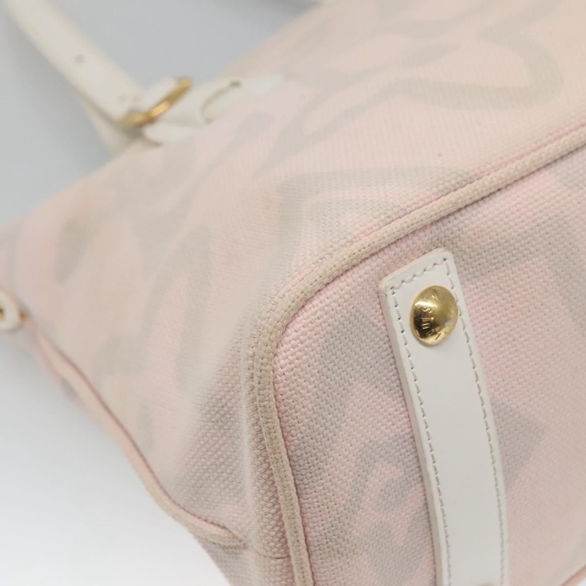 Louis Vuitton Tahitienne Cabas Canvas, PINK, CANVAS, Tote bag
