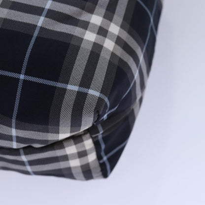 Burberry Nova Check Blue Label Nylon, Black, Nylon, Clutch