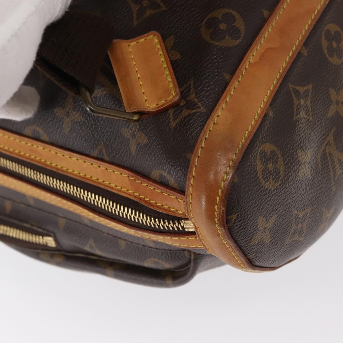 Louis Vuitton Bosphore Backpack Monogram Canvas, BROWN, CANVAS, Backpack