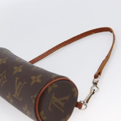 Louis Vuitton Papillon Pochette Monogram Canvas, BROWN, CANVAS, Clutche & pouche