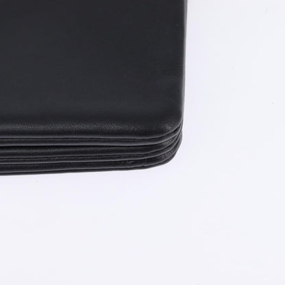 Celine Trio Crossbody Bag Leather, BLACK, LEATHER, Crossbody bag