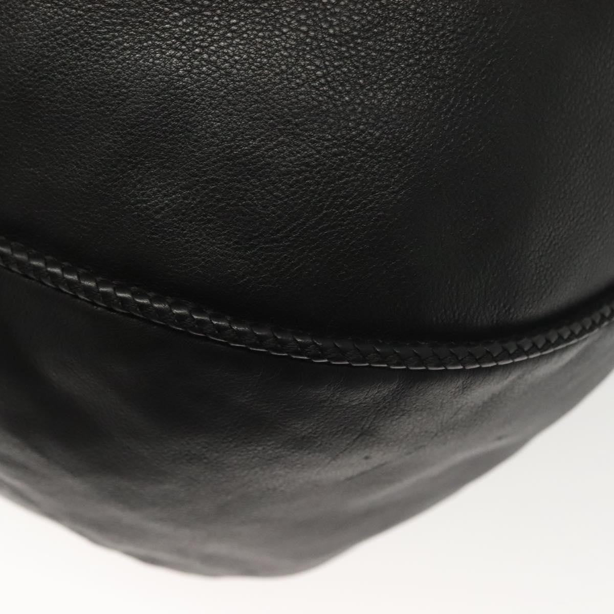 Gucci Marrakech Shoulder Bag Leather, BLACK, LEATHER, Tote bag