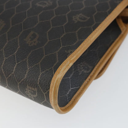 Christian Dior Vintage Honeycomb Shoulder Bag Canvas, BLACK, CANVAS, Shoulder bag