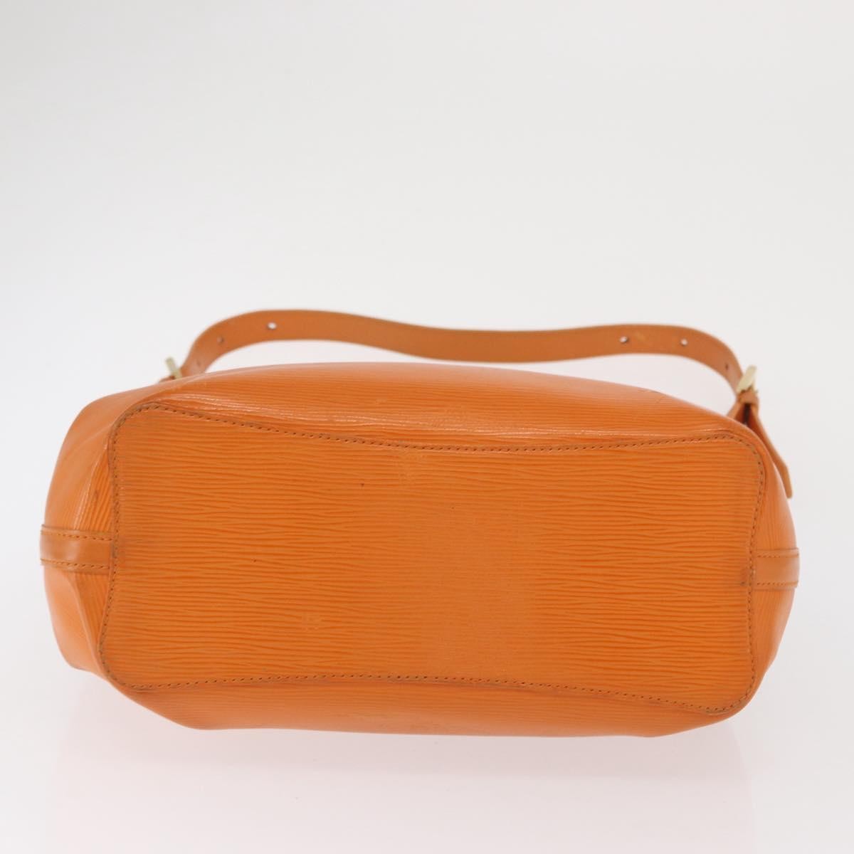 Louis Vuitton Mandara Handbag Epi Leather, ORANGE, LEATHER, Shoulder bag