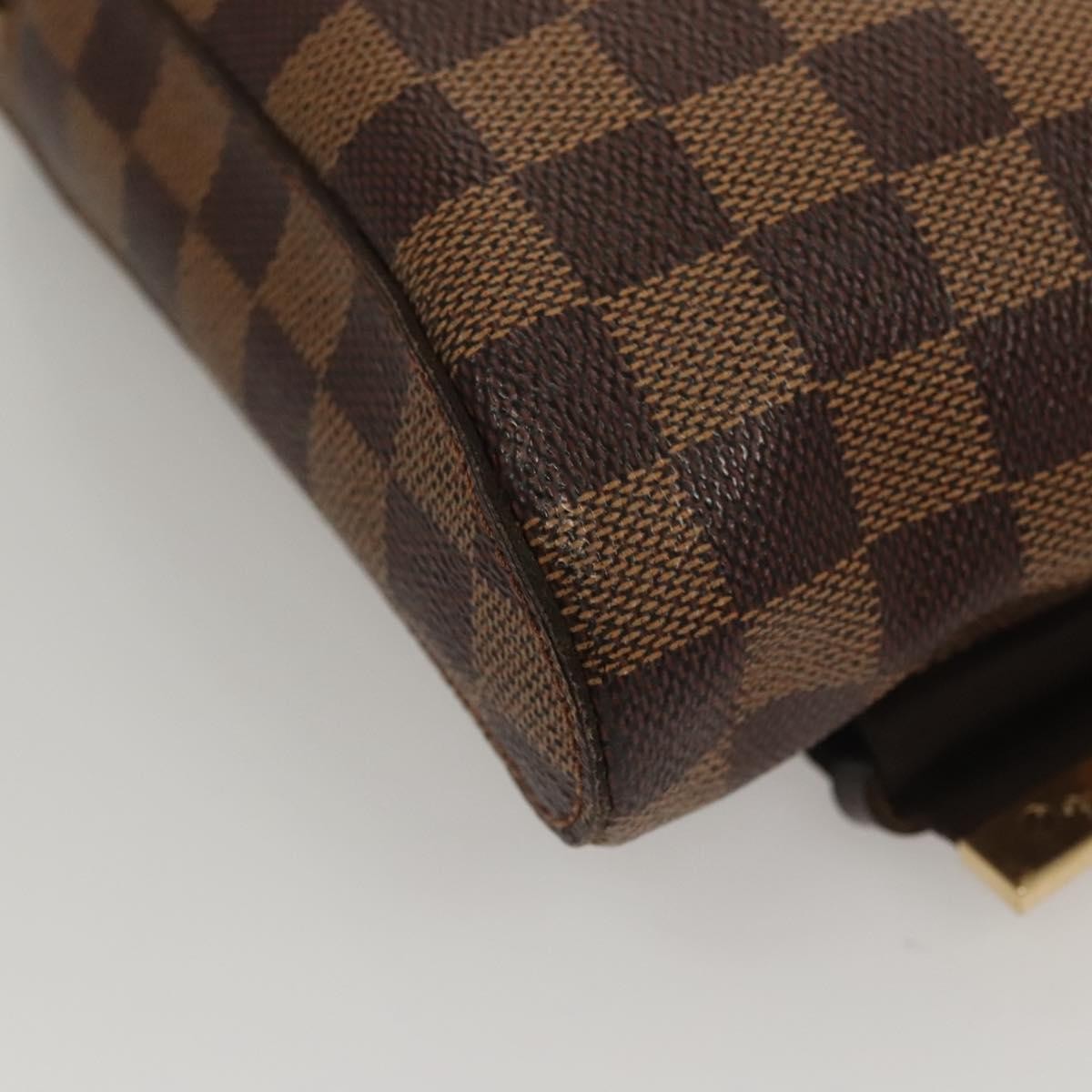 Louis Vuitton Geronimos Waist Bag Damier, BROWN, CANVAS, Travel bag
