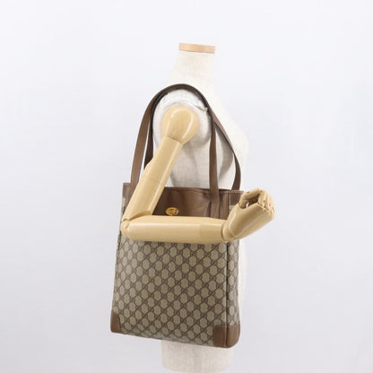 Gucci Vintage tote Canvas, BEIGE, CANVAS, Tote bag