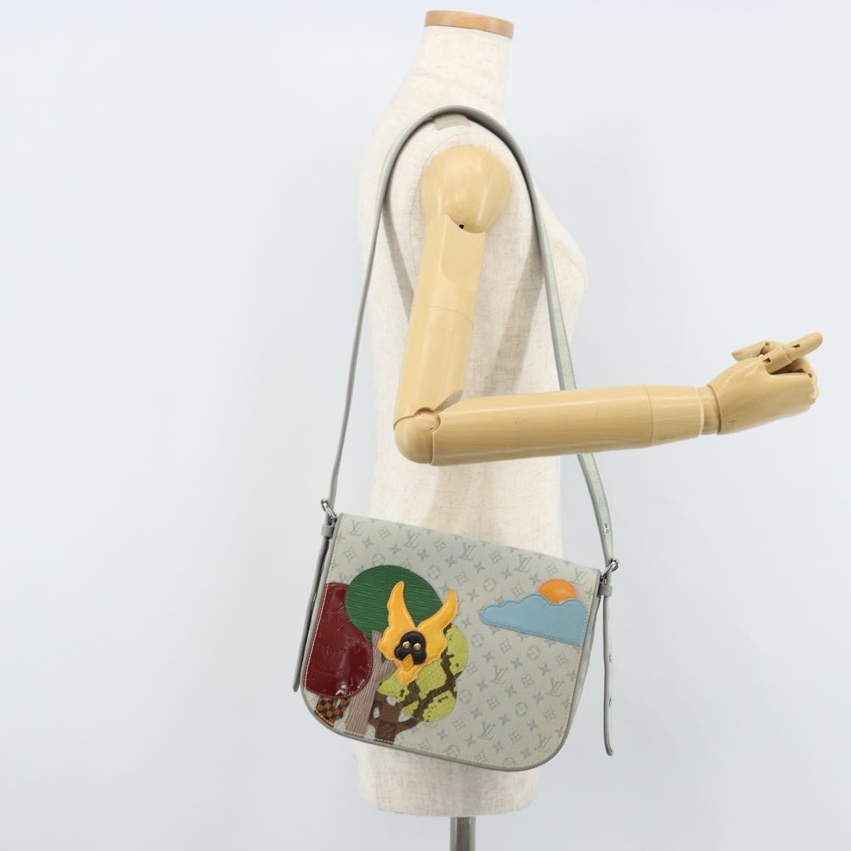 Louis Vuitton Conte de Fees Musette Shoulder Bag Monogram Patchwork, Gray, Canvas, Shoulder Bag