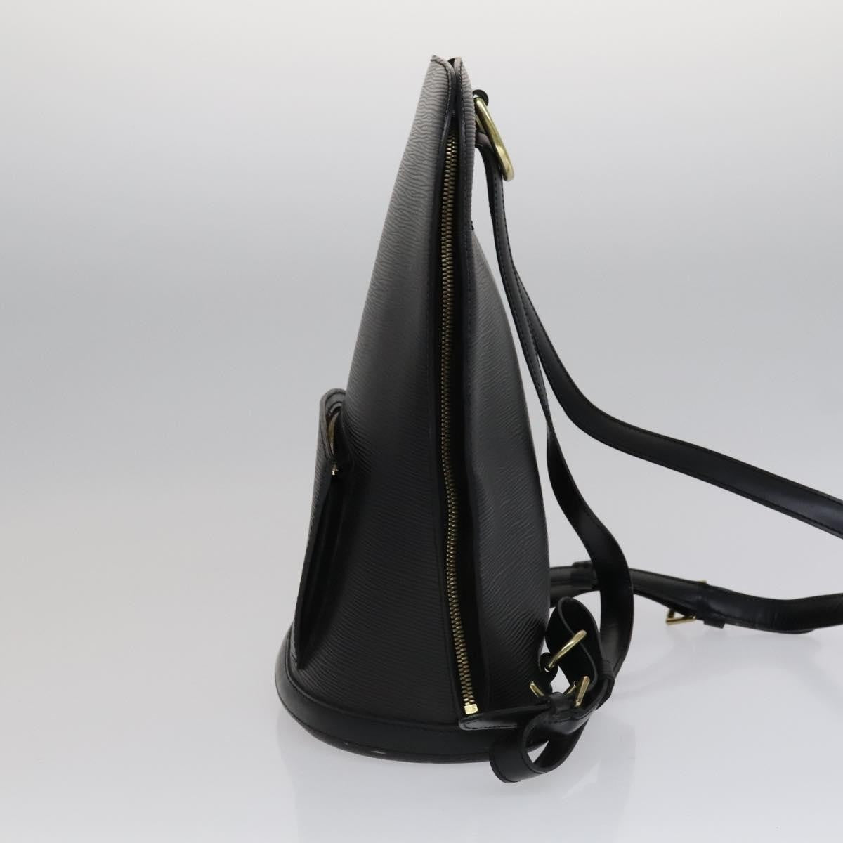 Louis Vuitton Gobelins Backpack Epi Leather, Black, Leather, Backpack