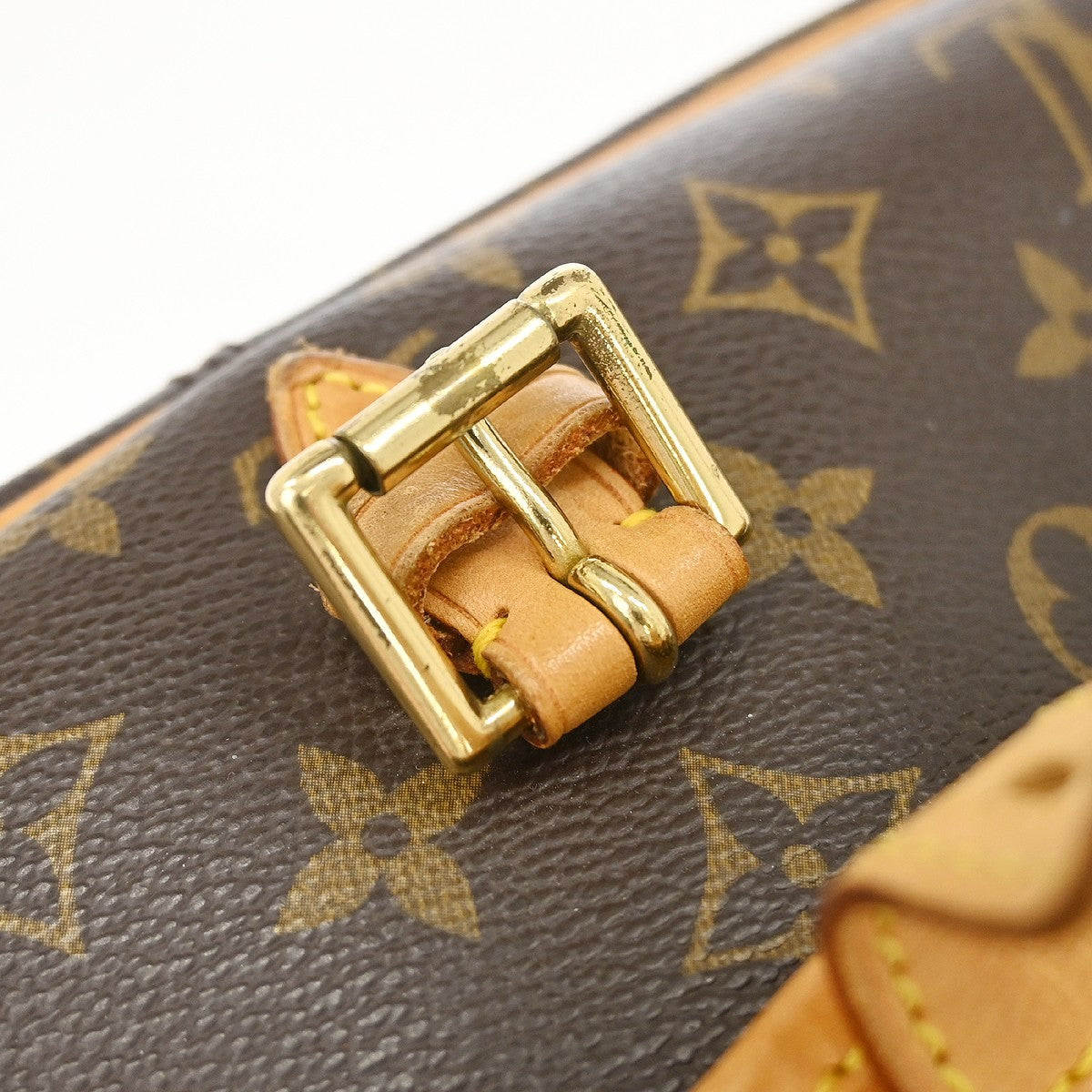 Louis Vuitton Sologne Handbag Monogram Canvas, Brown, Canvas, Shoulder Bag