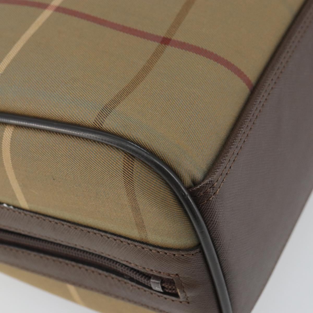 Burberry Nova Check Handbag Nova Check Canvas, BROWN, CANVAS, Handbag