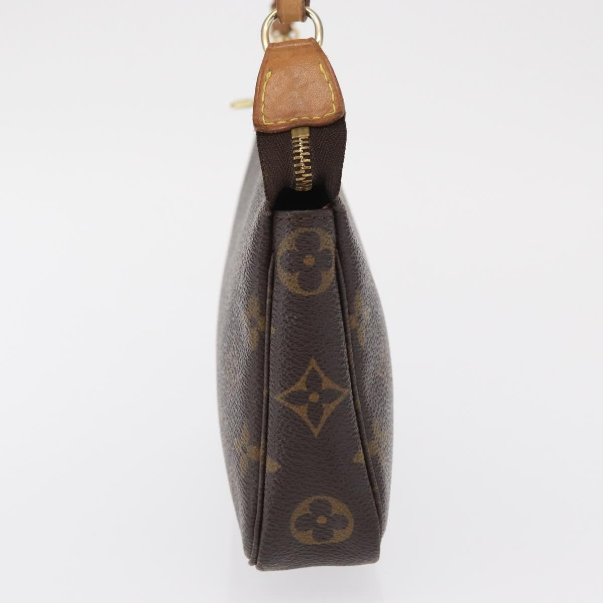 Louis Vuitton Pochette Accessoires NM Monogram Canvas, BROWN, CANVAS, Clutche & pouche