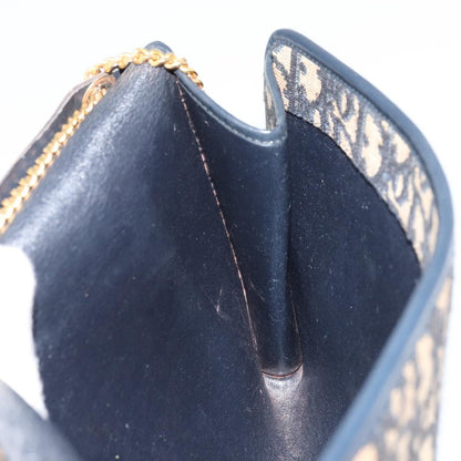 Christian Dior Vintage CD trotter Shoulder bag Canvas, NAVY, CANVAS, Shoulder bag