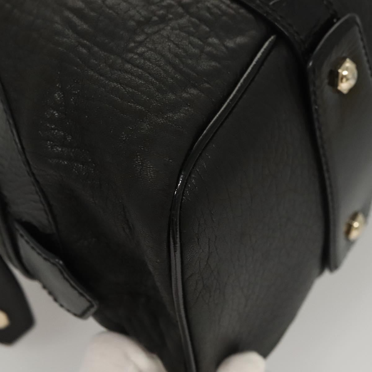 Bally Vintage Shoulder Bag Leather, BLACK, LEATHER, Shoulder bag