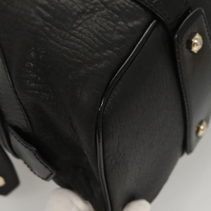 Bally Vintage Shoulder Bag Leather, BLACK, LEATHER, Shoulder bag