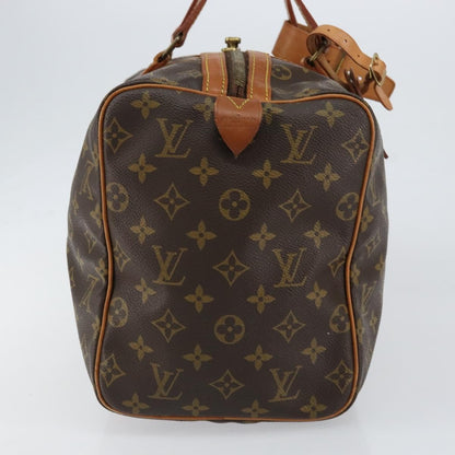 Louis Vuitton Sac Souple Handbag Monogram Canvas, BROWN, CANVAS, Travel bag