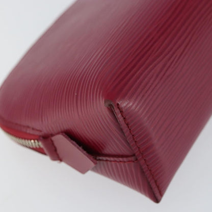 Louis Vuitton Cosmetic Pouch Epi Leather, PINK, LEATHER, Clutche & pouche