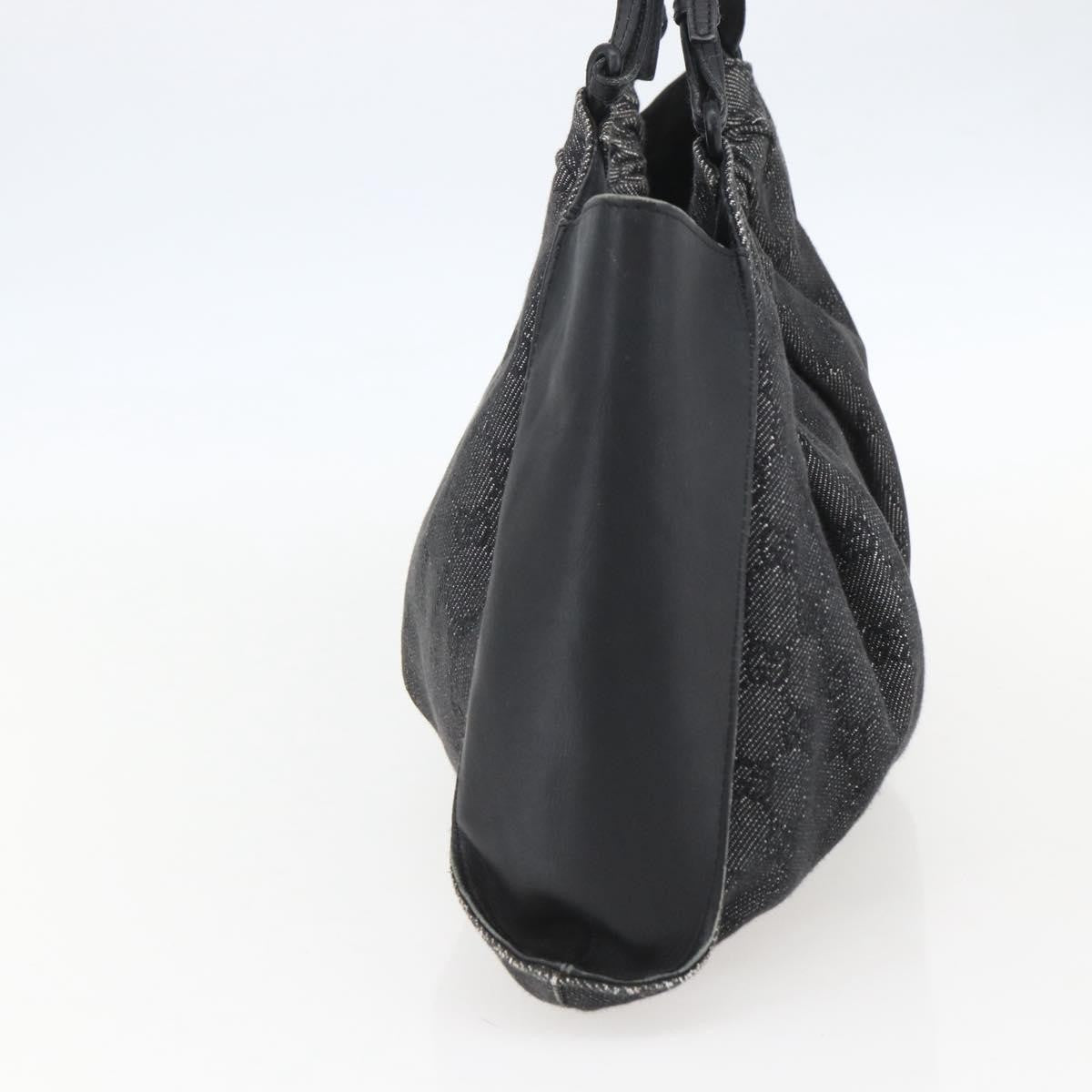 Gucci GG Canvas Bag Canvas, BLACK, CANVAS, Handbag