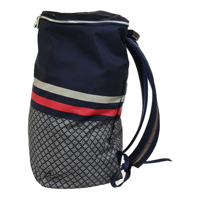 Gucci Travel Backpack GG Nylon, NAVY, NYLON, Backpack