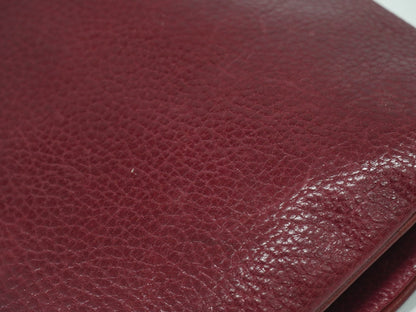 cartier Must de Cartier Shoulder Bag Leather, BURGUNDY, LEATHER, Shoulder bag