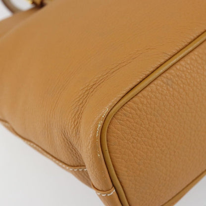 Burberry Vintage tote bag Leather, Beige, Leather, Tote Bag