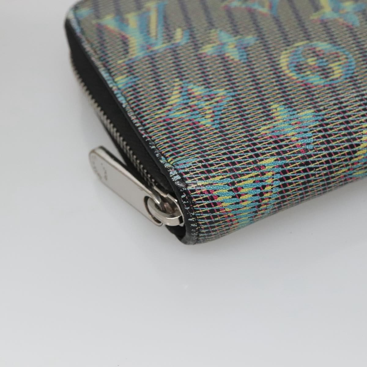 Louis Vuitton Zippy Wallet NM Monogram LV Pop, GREEN, CANVAS, Wallets